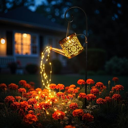 Solar Watering Can Light