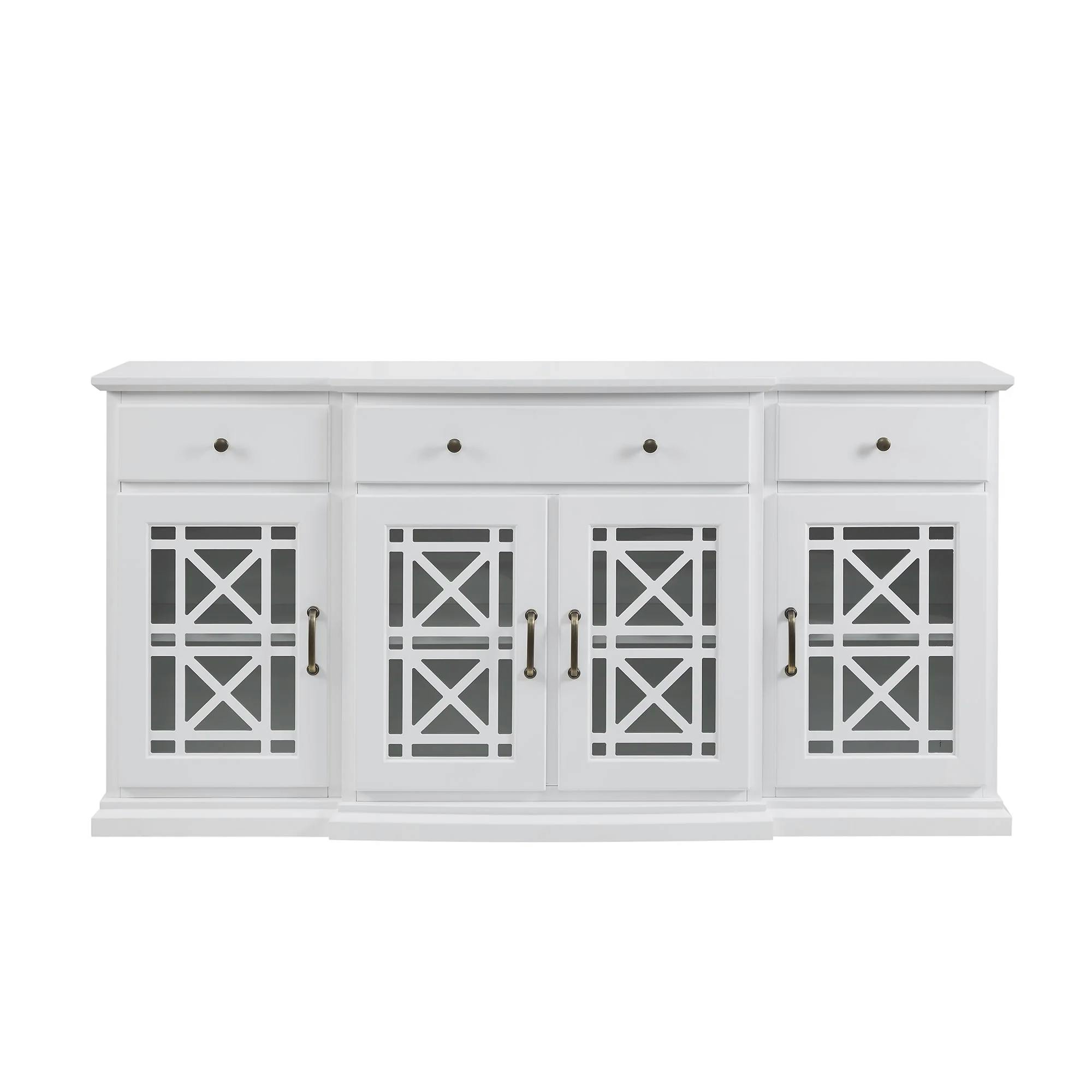 Traditional Fretwork TV Stand