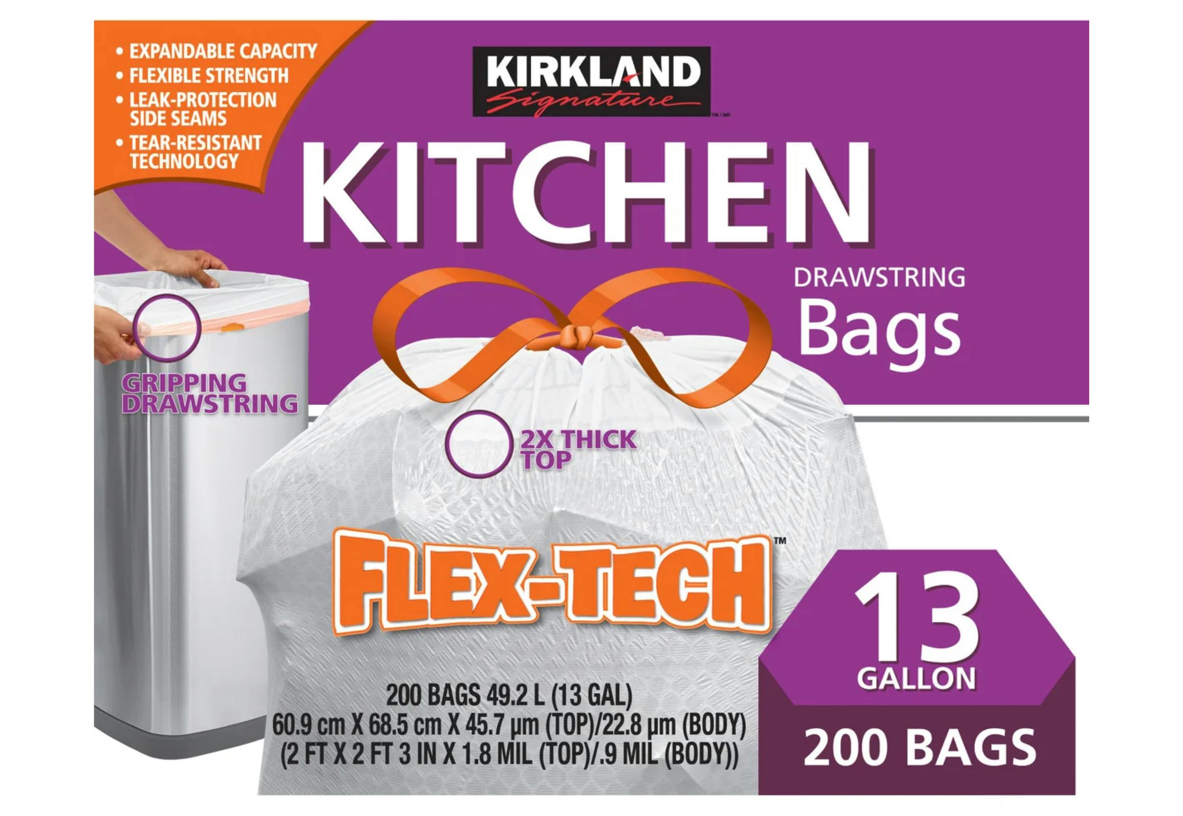 Kirkland Signature Trash Bags