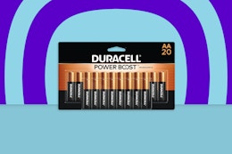 Duracell Coppertop AA Batteries 20-Pack, as Low as $8.25 on Amazon card image