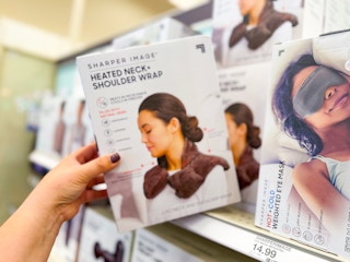 Target Sharper Image heated neck and shoulder wrap