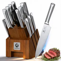imarku 16-Piece Knife Set