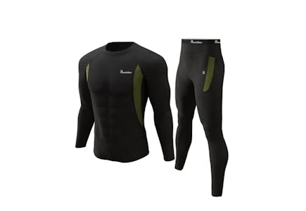 Men's Fleece-Lined Thermal Underwear