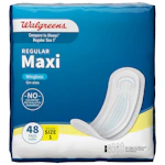 2 Walgreens Maxi Pads Packs