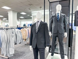 Nautica, Kenneth Cole, and More Men's Suits for $79.99 at Macy's (Reg. $395) card image