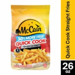 2 McCain Quick Cook Fries Bags