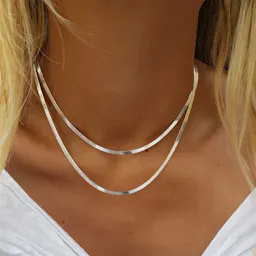 Private Label Herringbone Necklace