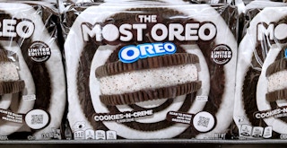 packages of the most oreo products