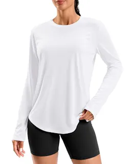 Women's Long-Sleeve Workout Top