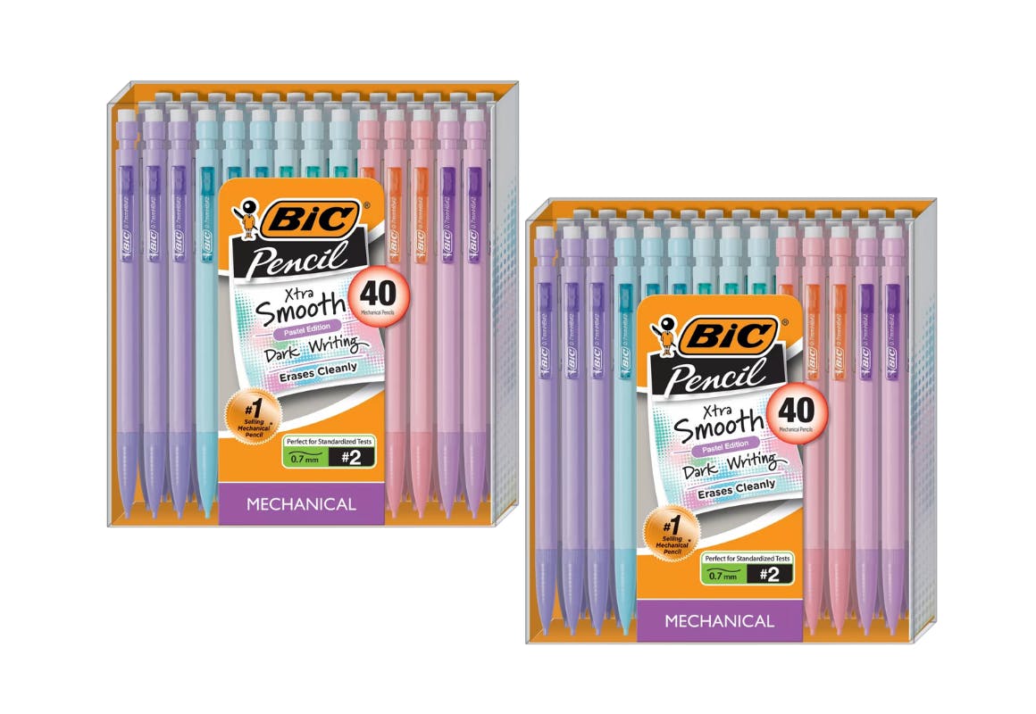 2 Bic Mechanical Pencils Packs