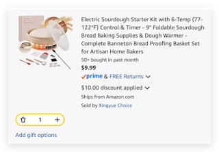 Electric Sourdough Starter Kit with