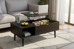 walmart lift top coffee table