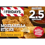 2 TGI Fridays Mozzarella Sticks