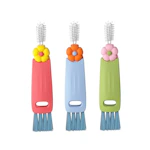 3 in 1 Cup Lid Cleaning Brush