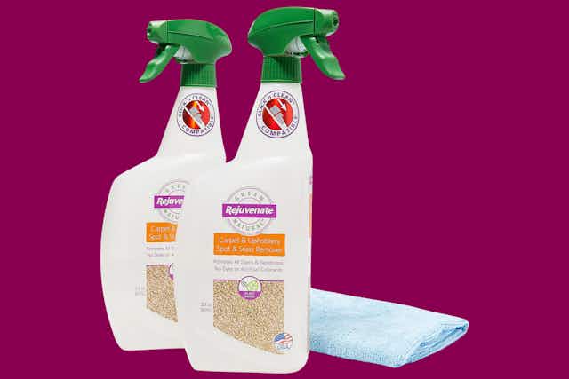 Rejuvenate Green Natural Stain Remover Bundle, Only $15 Shipped at QVC card image