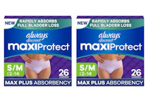 2 Always Discreet MaxiProtect Packs