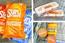 sunchips, thomas', and tostitos 3-photo collage