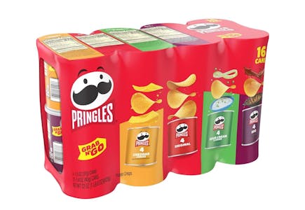 Pringles Potato Chips 16-Pack