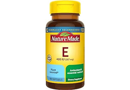 2 Nature Made Vitamin E 
