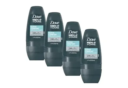 Dove Men+Care Deodorant 4-Pack