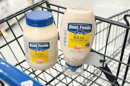best foods mayonnaise in shopping cart
