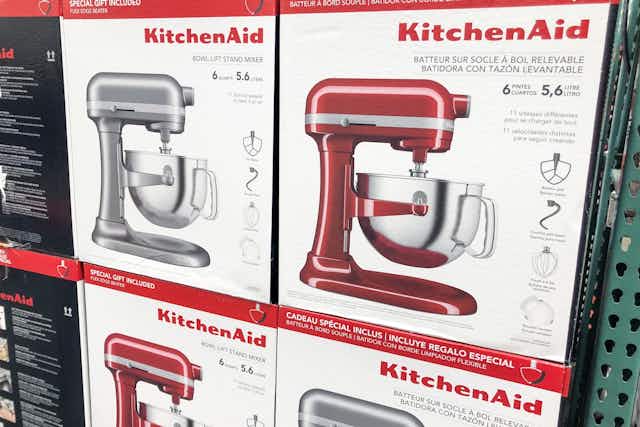 KitchenAid 6-Quart Bowl-Lift Stand Mixer, Only $300 at Costco (Reg. $400) card image