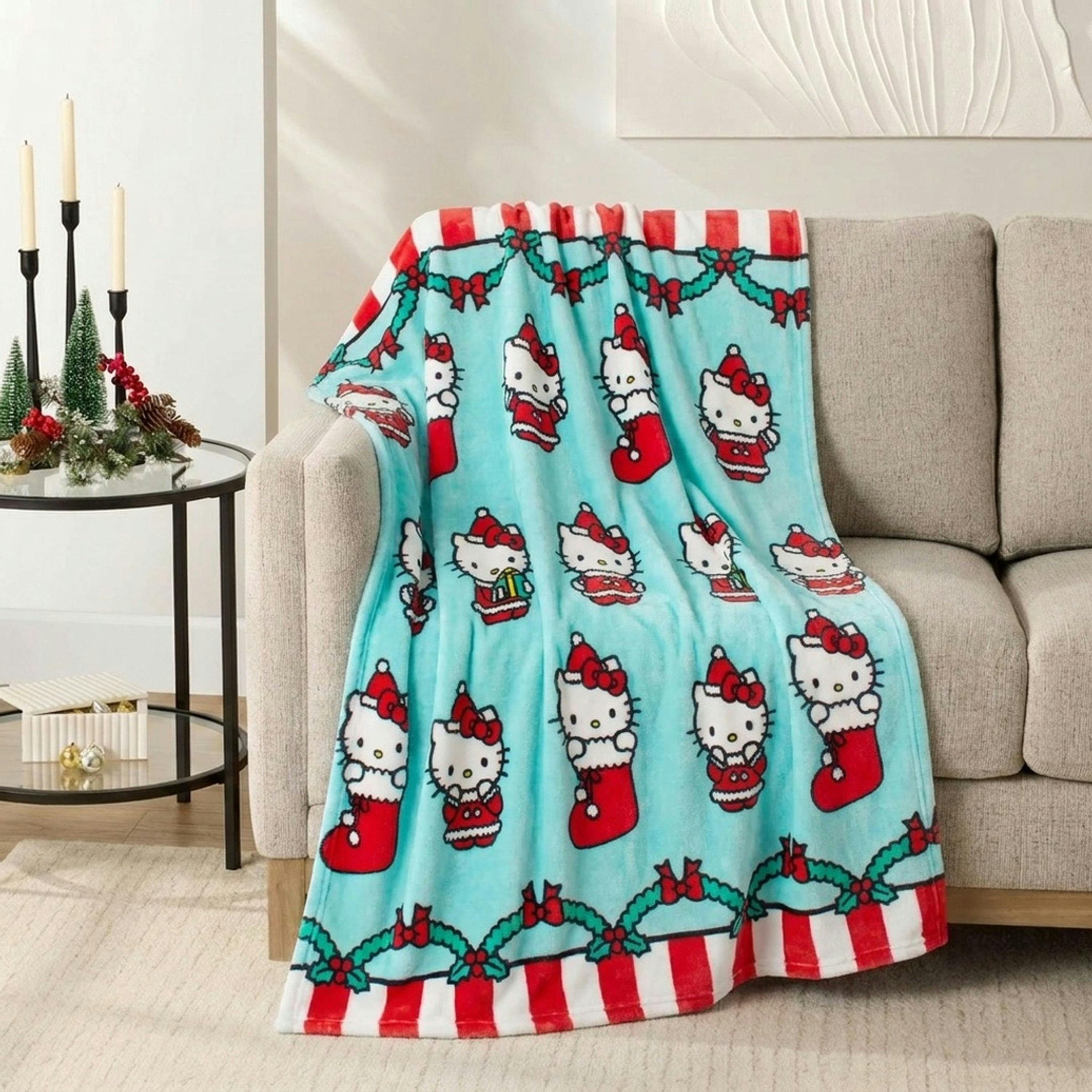 Licensed Holiday Throw Blanket