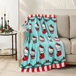 Licensed Holiday Throw Blanket