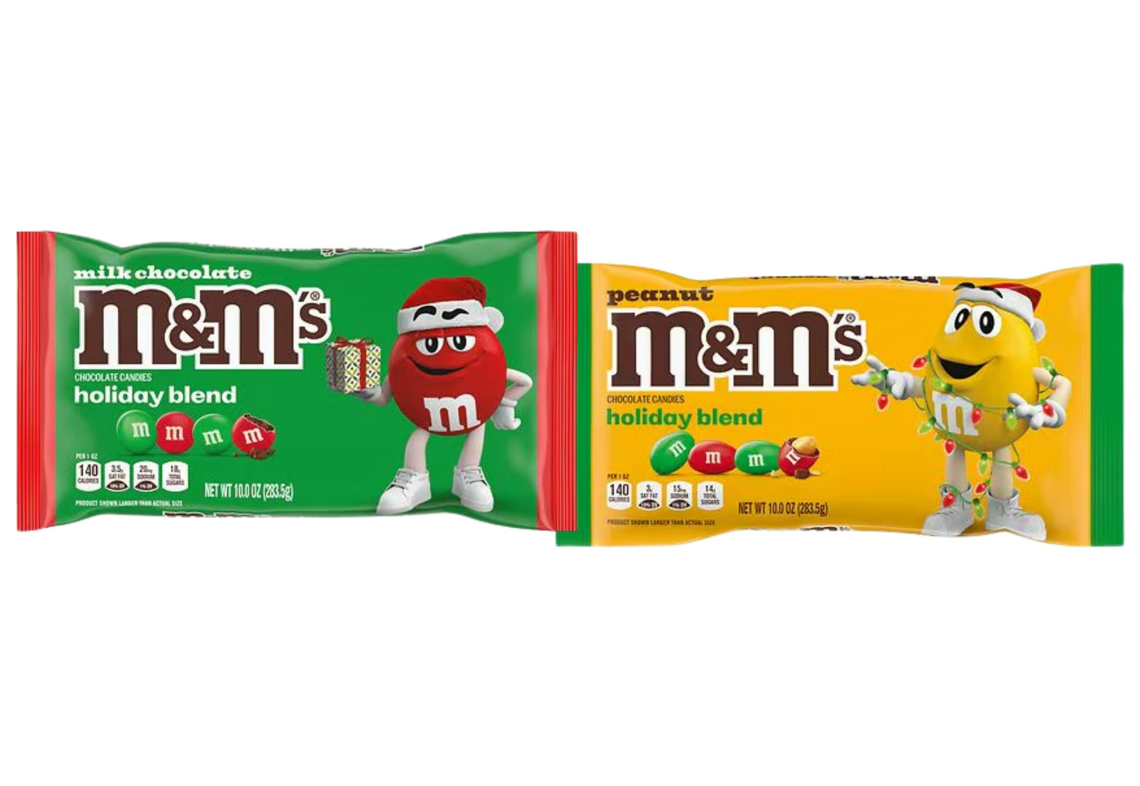 8 M&M's Holiday Chocolate Bags