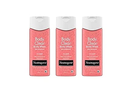 Neutrogena Acne Body Wash 3-Pack