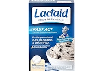 2 Lactaid Fast Act Chewable Packs