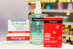 neutrogena products on a store shelf