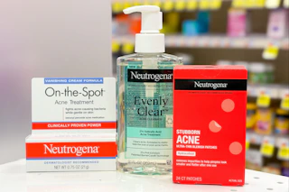 neutrogena products on a store shelf