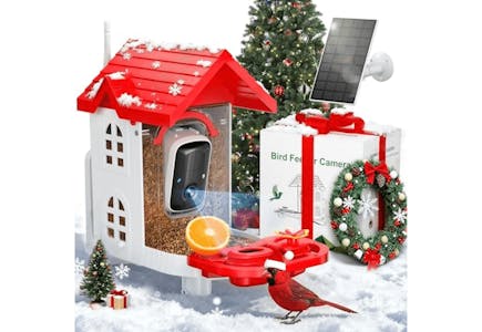 Smart Bird Feeder With 2K Camera