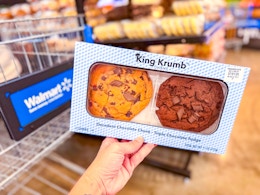 Try a 2-Pack of the Trending King Krumb Cookies at Walmart for $6 card image