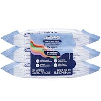 Flushable Wipes 3-Pack