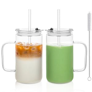 2 Glass Tumblers