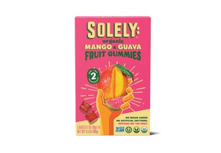 Solely Organic Fruit Gummies