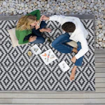 Outdoor Geometric Area Rug