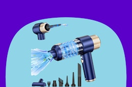 This Handheld Portable Vacuum Is Only $13.29 on Amazon card image