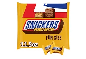 Snickers Peanut Butter Fun Size Bag