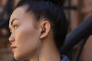 person wearing beats headphones