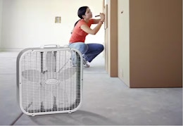 Lasko 20-Inch Box Fan, Just $19.98 at The Home Depot + Free Shipping card image