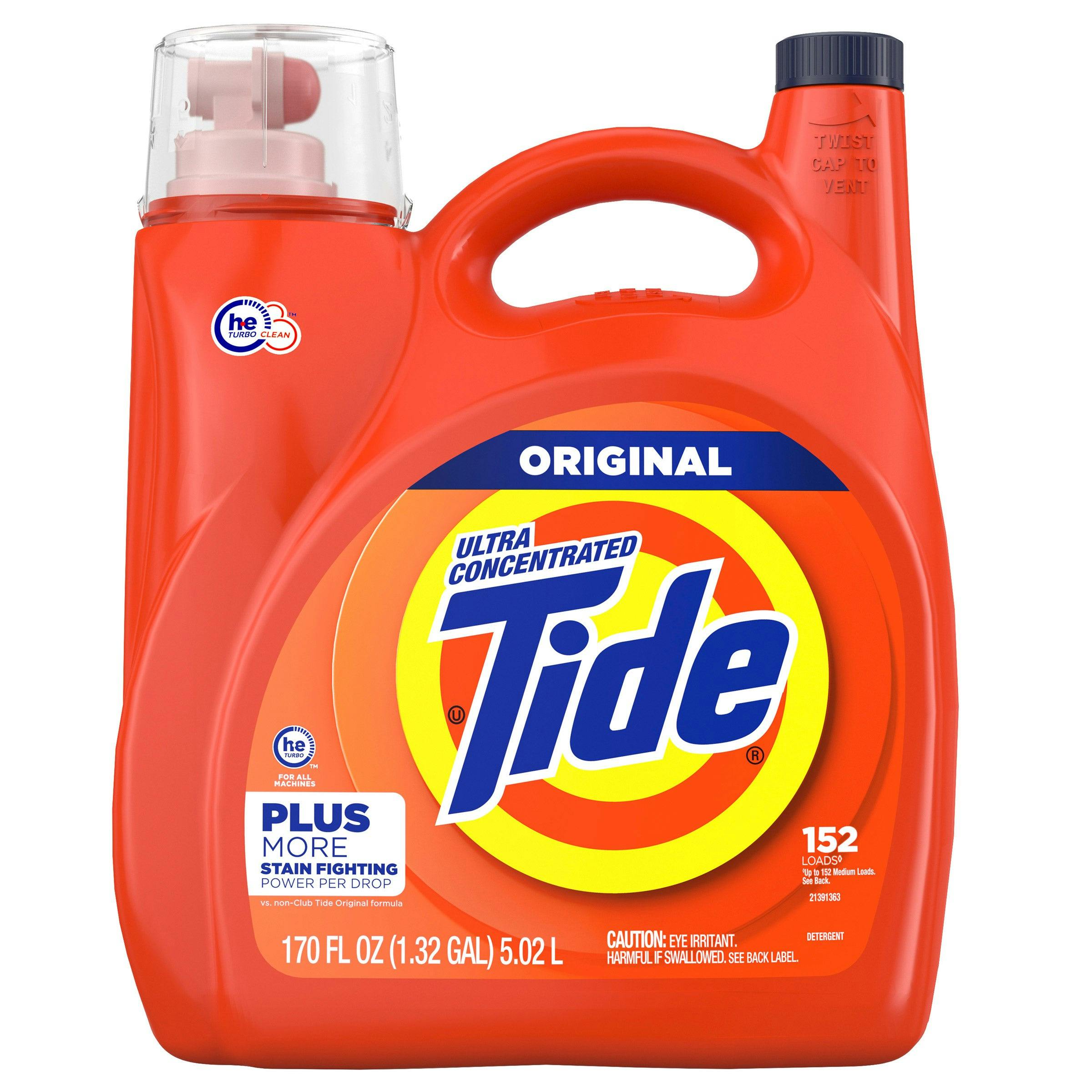 Tide Liquid Laundry Detergent Jug