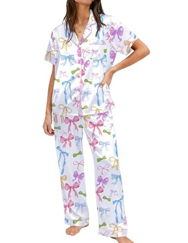 Women's Satin Pajama Set