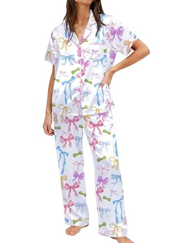 Women's Satin Pajama Set