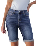 Women's Bermuda Jean Shorts