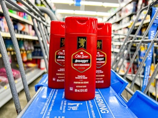 Old Spice body wash travel size