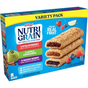 2 Kellogg's Nutri-Grain Bar Boxes