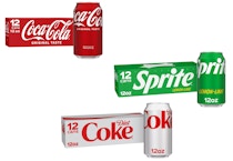 3 Coca-Cola Soda 12-Packs